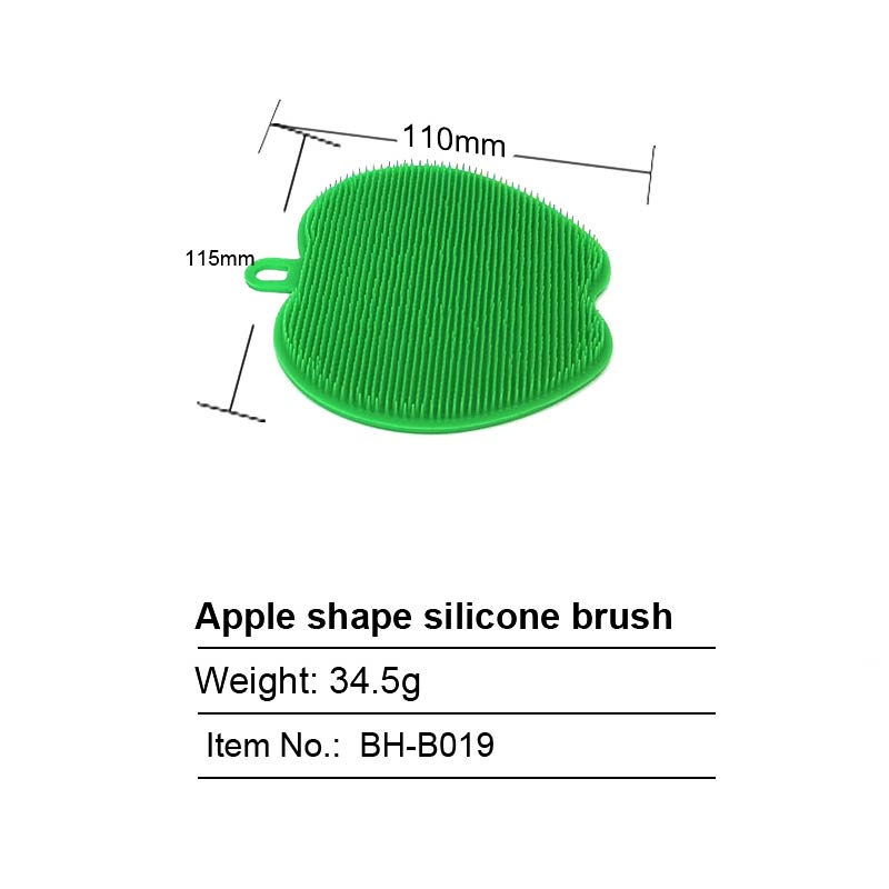 Apple Shaped Dish Scrubber (3 PCS) –