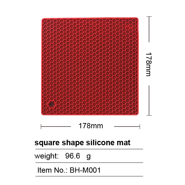 Wholesale Square Silicone Baking Mat